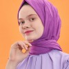 LORYAN SCARFS VİVA CRUSH BAMBOO LYCRA ŞAL MOR