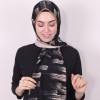 MODAKAŞMİR DESENLİ MEDİNE İPEĞİ ŞAL FIRÇA
