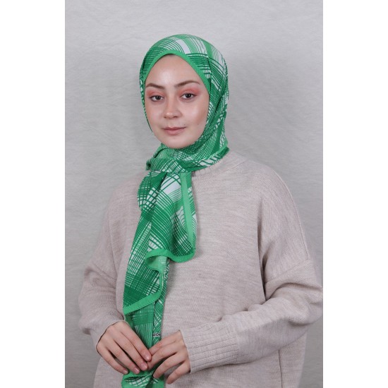 MODAKAŞMİR DESENLİ MEDİNE İPEĞİ ŞAL MODEL 29 ÇİMEN