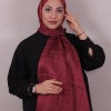 MODAKAŞMİR İPEKSİ JAKAR ŞAL 1 BORDO