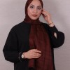 MODAKAŞMİR İPEKSİ JAKAR ŞAL 1 KAHVERENGİ