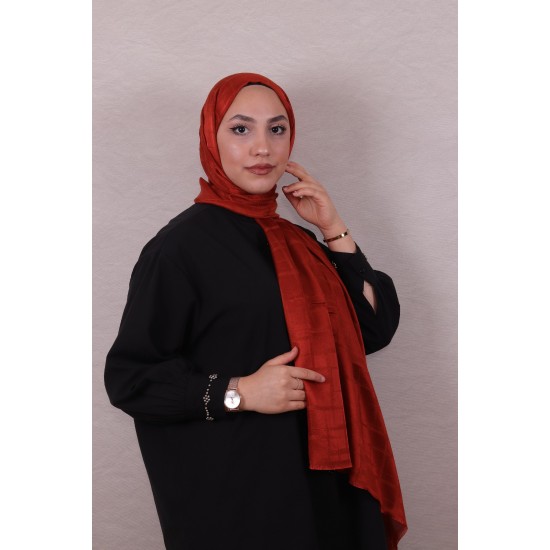 MODAKAŞMİR İPEKSİ JAKAR ŞAL 1 KİREMİT