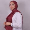 MODAKAŞMİR İPEKSİ JAKAR ŞAL 3 VİŞNE ÇÜRÜĞÜ