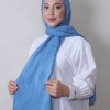 MODAKAŞMİR İPEKSİ JAKAR ŞAL BEBE MAVİ