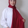MODAKAŞMİR İPEKSİ JAKAR ŞAL BORDO