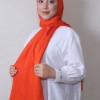 MODAKAŞMİR İPEKSİ JAKAR ŞAL ORANJ