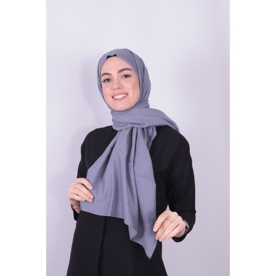 MODAKAŞMİR MODAL ŞAL KOYU GRİ