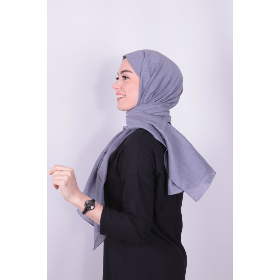 MODAKAŞMİR MODAL ŞAL KOYU GRİ