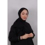 PİCASSO İTHAL JAZZ KREP ŞAL - SİYAH