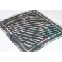 PİCASSO KRİSTAL EŞARP 4 SİYAH-HAKİ