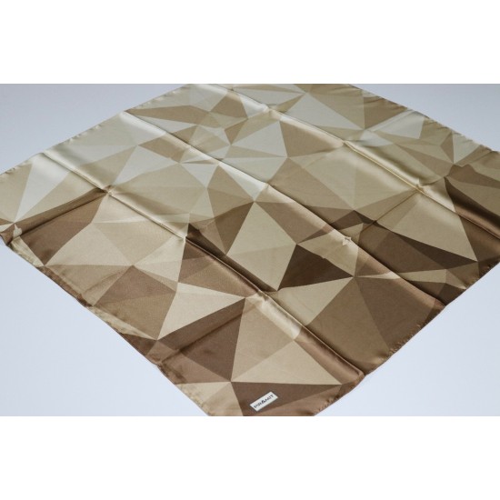 PİRAMİT LUXER İPEKSİ EŞARP GOLD