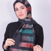 POLO CAZZ PAMUK DIJİTAL ŞAL 2 SİYAH
