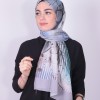 POLO CAZZ PAMUK DIJİTAL ŞAL GRİ
