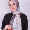 POLO CAZZ PAMUK DIJİTAL ŞAL KIRMIZI