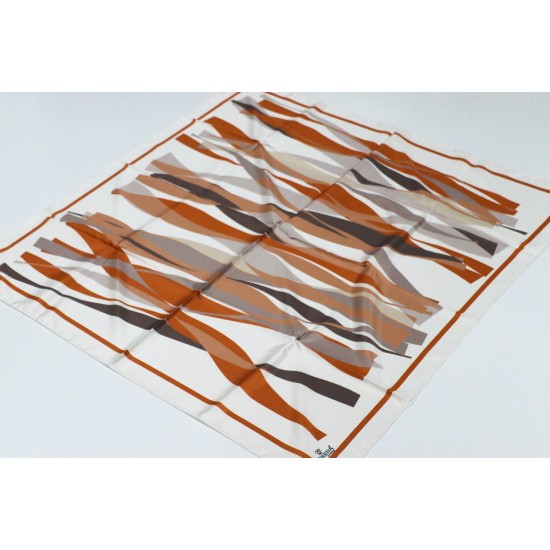 POLYESTER TWİL EŞARP 6 -ORANJ