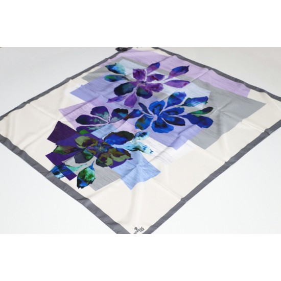 POLYESTER TWİL EŞARP 7 - GRİ