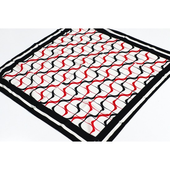 POLYESTER TWİLL EŞARP 15 - SİYAH