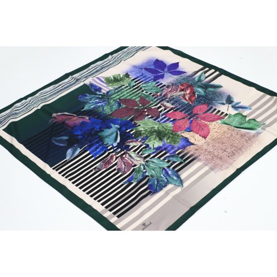 POLYESTER TWİLL EŞARP 16 - KOYU YEŞİL