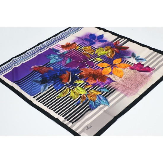 POLYESTER TWİLL EŞARP 16 - SİYAH