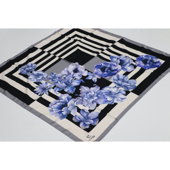 POLYESTER TWİLL EŞARP 17- GRİ