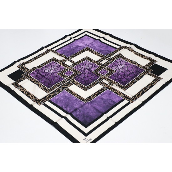 POLYESTER TWİLL EŞARP 20 - MOR