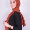 RUZENİN ALİZE COTTON ŞAL AÇIK KİREMİT