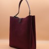 RUZENİN EL ÇANTASI BORDO SUET