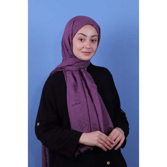 RUZENİN F DESEN ŞAL - MÜRDÜM