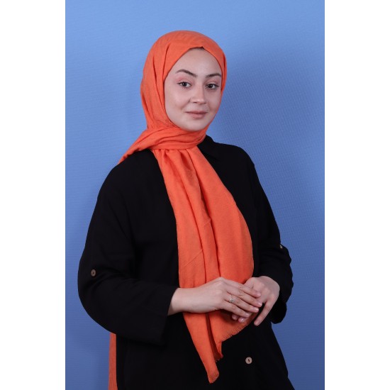 RUZENİN F DESEN ŞAL - TURUNCU