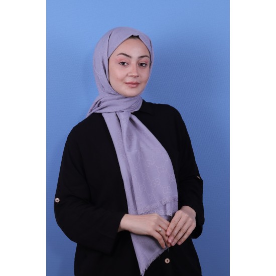 RUZENİN G DESEN ŞAL - KÜL