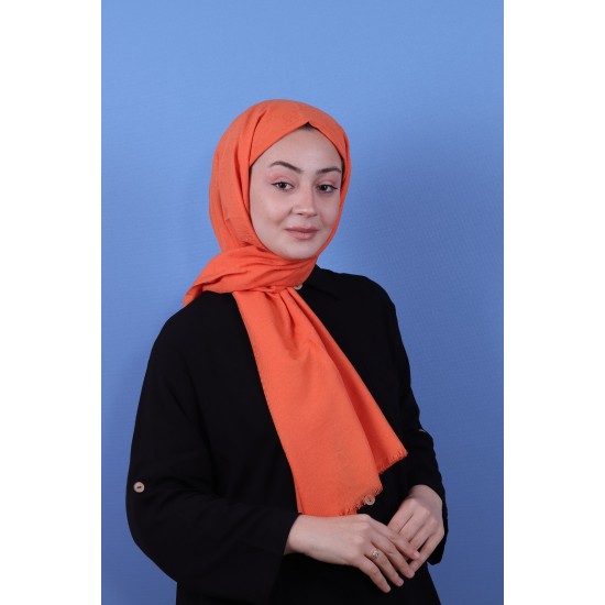 RUZENİN G DESEN ŞAL - TURUNCU