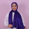 RUZENİN KRİSTAL ABİYE ŞAL LACİVERT