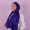 RUZENİN KRİSTAL ABİYE ŞAL LACİVERT
