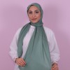 RUZENİN KRİSTAL ABİYE ŞAL YEŞİL