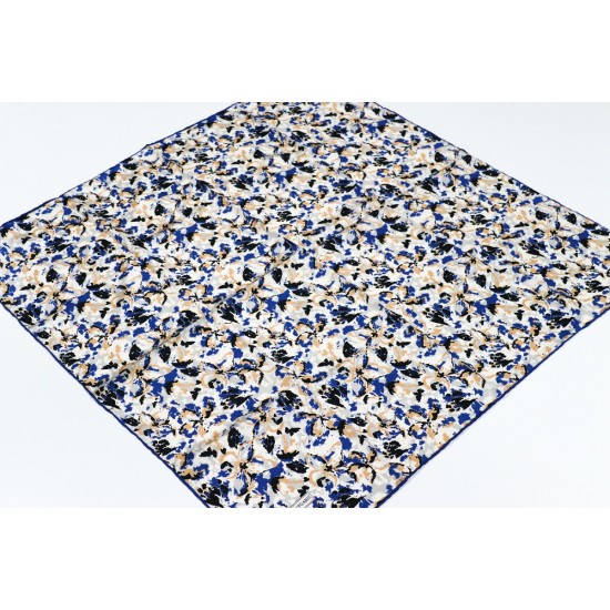 RUZENİN POLYESTER REYON EŞARP 4 - SAKS MAVİ