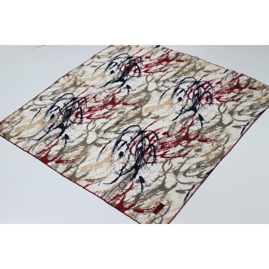 RUZENİN POLYESTER REYON EŞARP 5- BORDO