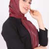 SİMLİ ŞAL BORDO