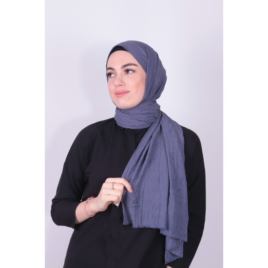 VİVA CRUSH BAMBOO LYCRA ŞAL ANTRASİT