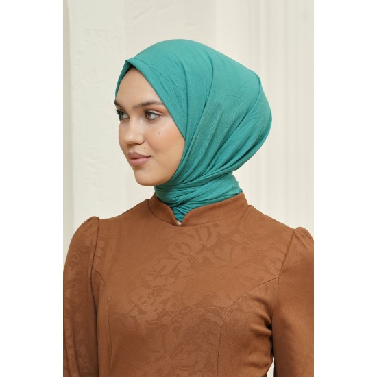VİVA CRUSH BAMBOO LYCRA ŞAL DEFNE