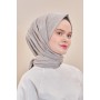 VİVA CRUSH BAMBOO LYCRA ŞAL GRİ
