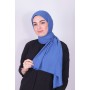 VİVA CRUSH BAMBOO LYCRA ŞAL İNDİGO