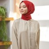 VİVA CRUSH BAMBOO LYCRA ŞAL KIRMIZI