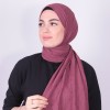VİVA CRUSH BAMBOO LYCRA ŞAL KOYU GÜL