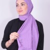 VİVA CRUSH BAMBOO LYCRA ŞAL KOYU LİLA