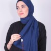 VİVA CRUSH BAMBOO LYCRA ŞAL LACİVERT