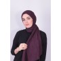 VİVA CRUSH BAMBOO LYCRA ŞAL MÜRDÜM