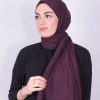 VİVA CRUSH BAMBOO LYCRA ŞAL MÜRDÜM