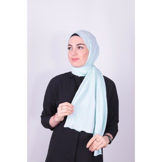VİVA CRUSH BAMBOO LYCRA ŞAL SU YEŞİLİ